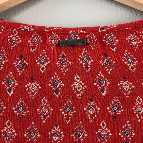 Billabong Red Mini Dress - Picture 7 of 9